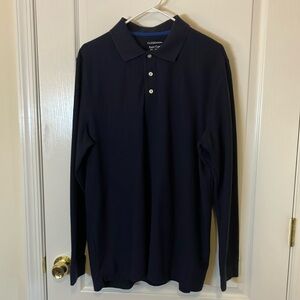 Men’s XL navy blue pique polo - very soft -might be NWOT